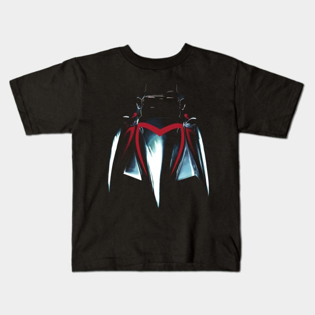 Mach 5 From the Dark of Night Kids T-Shirt by Kurang Kuning